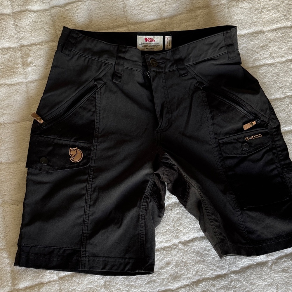 Fjallraven Nikka curved shorts black
